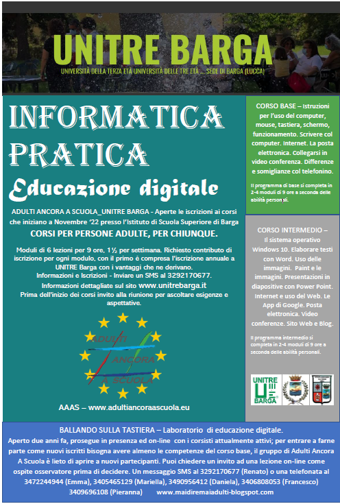 Informatica Pratica corsi 2022-2023